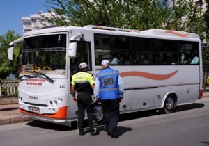 Antalya da Toplu Taşıma Araçlarına Klima Denetimi